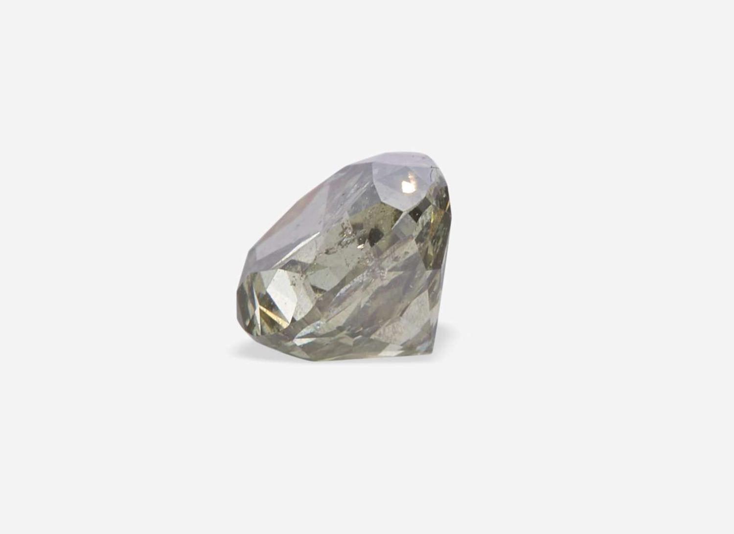 An Unmounted 1.01 Carat Cushion-Cut Chameleon Diamond, GIA Certified