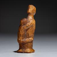 St. Lawrence Island Thule Culture, Mother and Child Figure