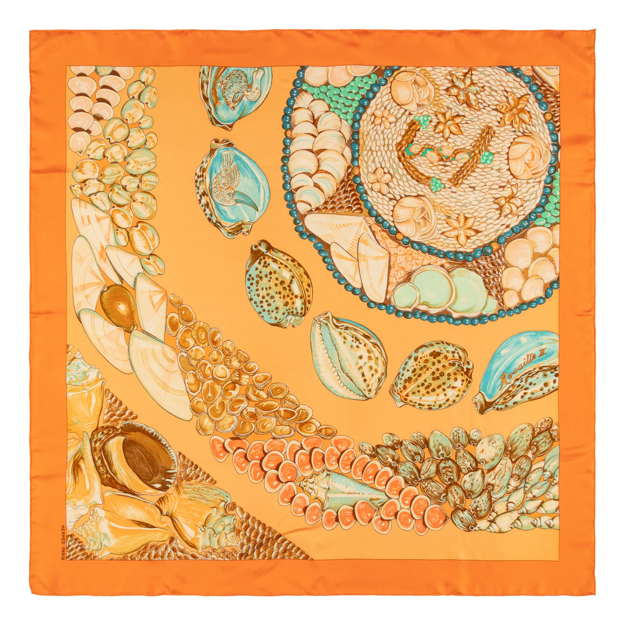 Hermès, Three Silk Scarves