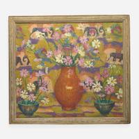 Emma Fordyce MacRae (American, 1887–1974) Cosmos Decoration