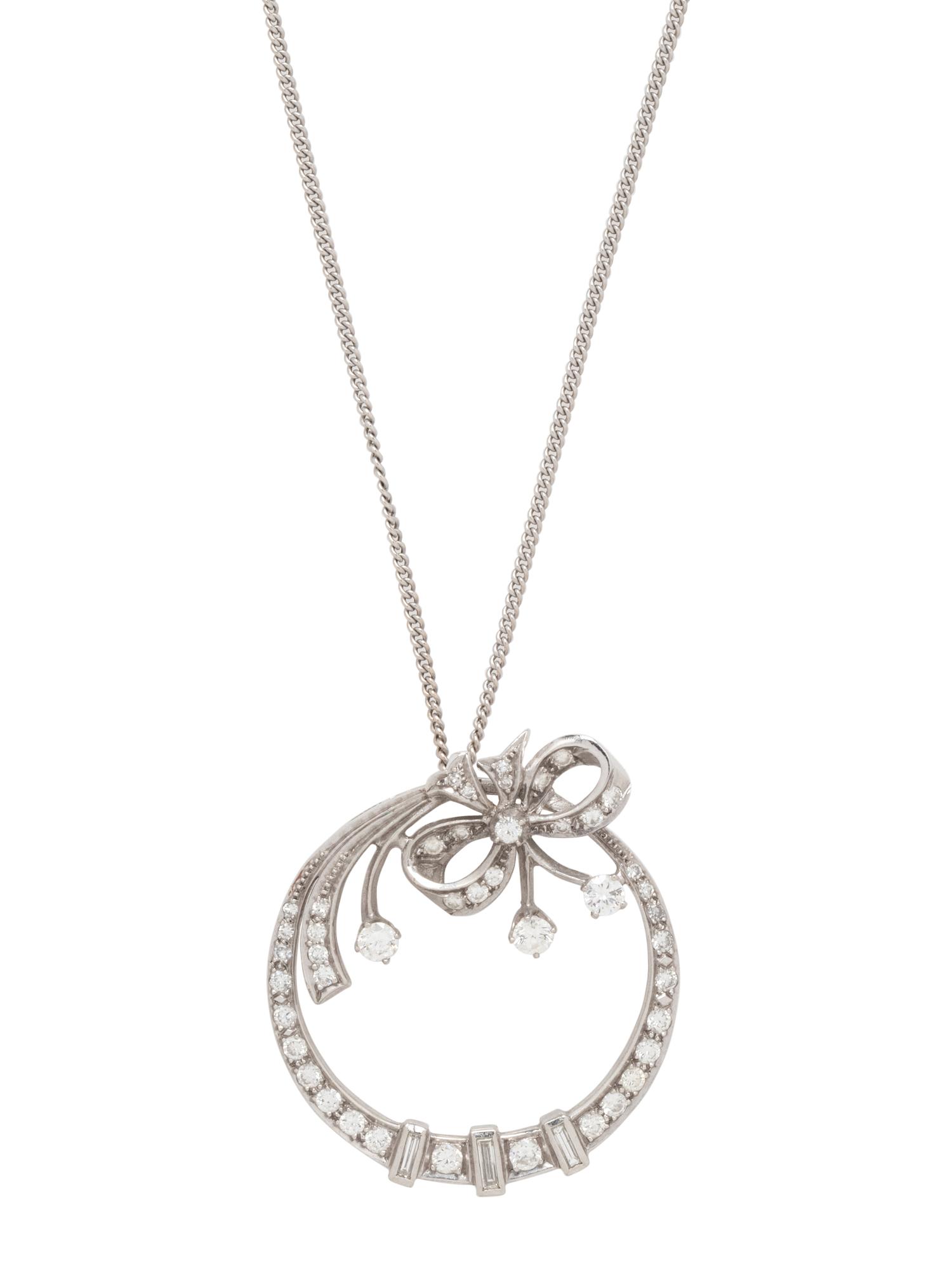 DIAMOND PENDANT/NECKLACE