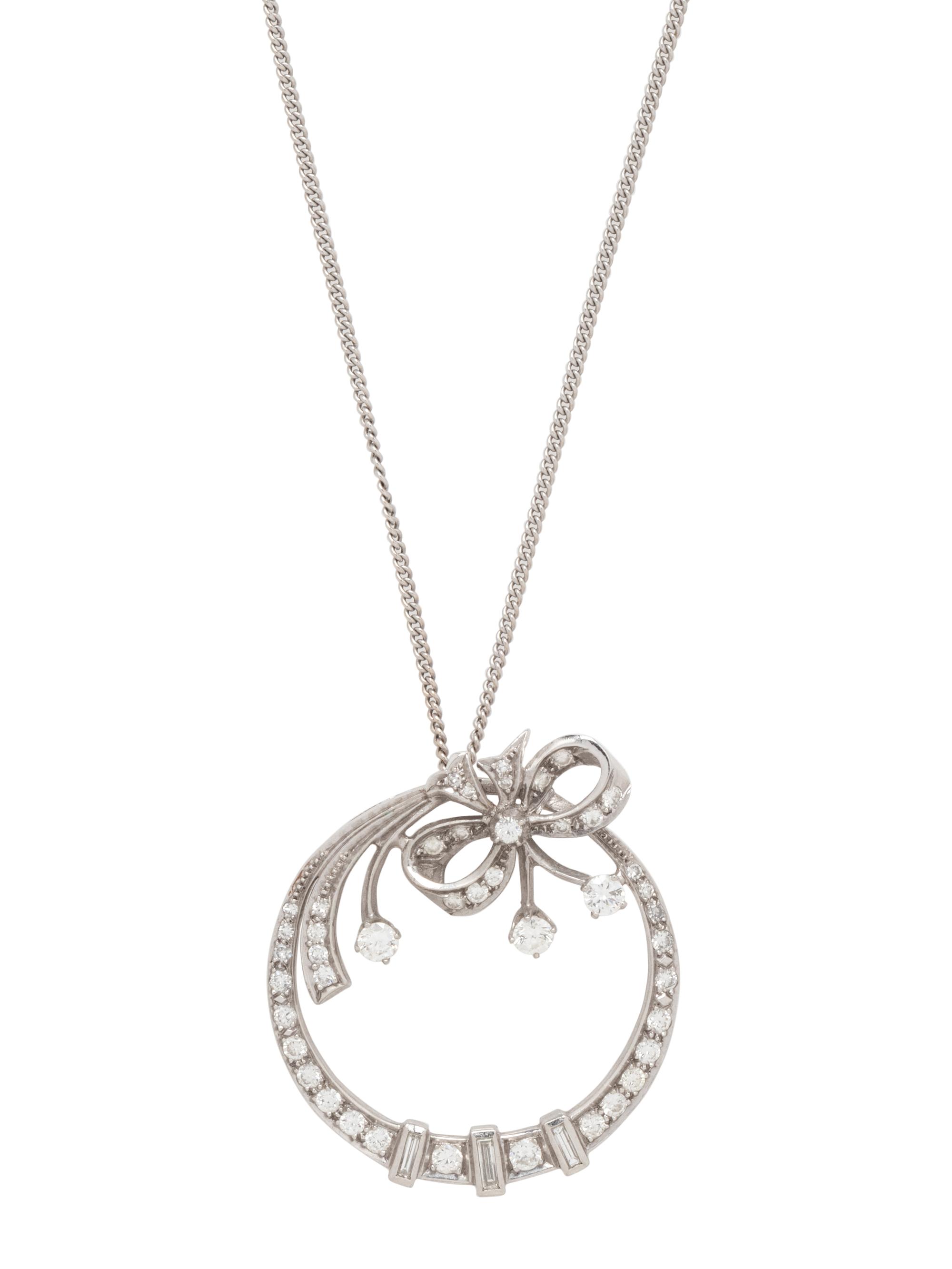 DIAMOND PENDANT/NECKLACE