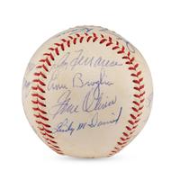 A 1962 St. Louis Cardinals Team Signed Autograph Baseball (Beckett Authentication Services)