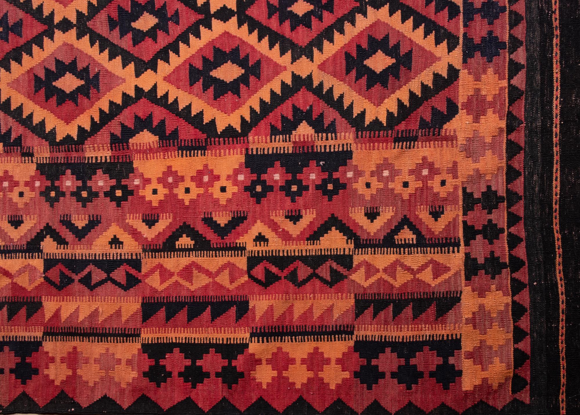 An Afghan Kilim Wool Rug