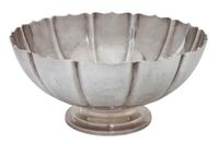 An American Silver Bowl Diameter 9 inches. — Worden-Munnis Co., Boston, MA