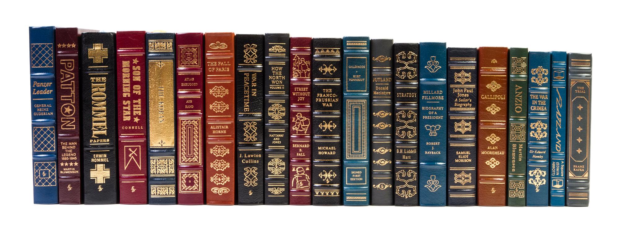 (EASTON PRESS) A group of 44 books.