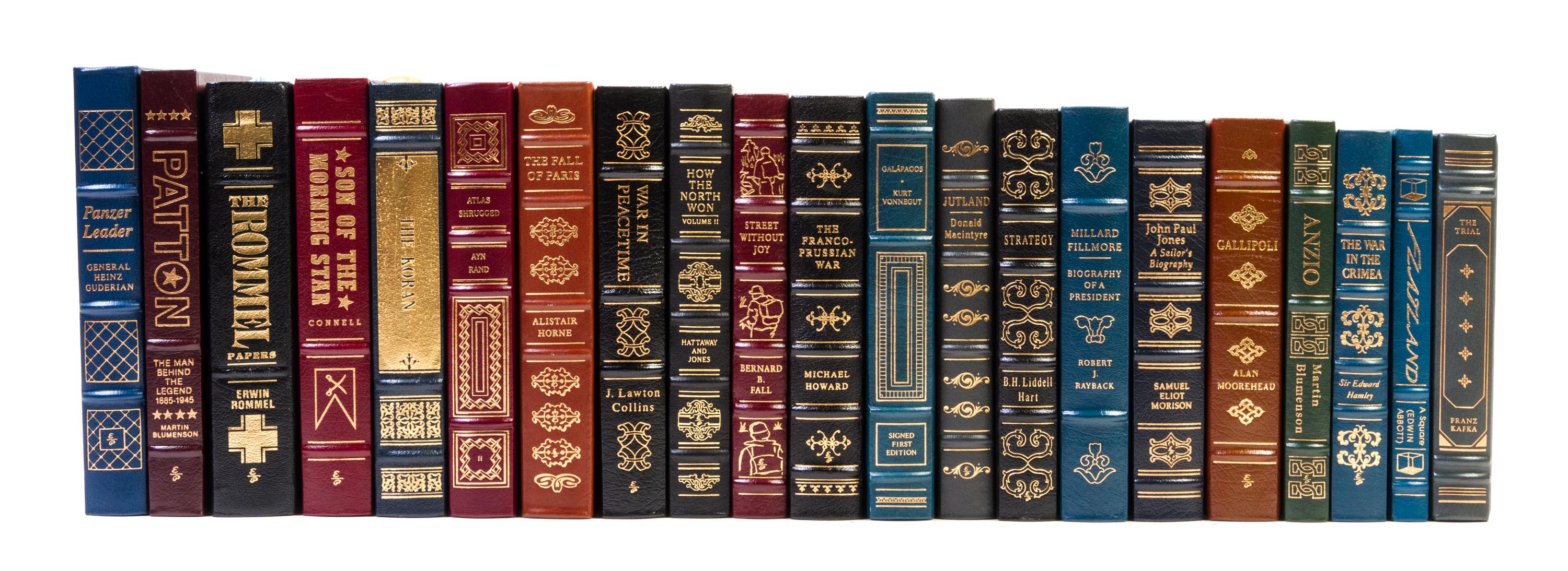 (EASTON PRESS) A group of 44 books.