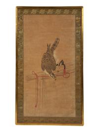 A Set of Four Chinese Ink and Watercolor Paintings