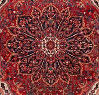 A Heriz Wool Rug