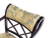 A Set of Five Regency Style Painted Armchairs