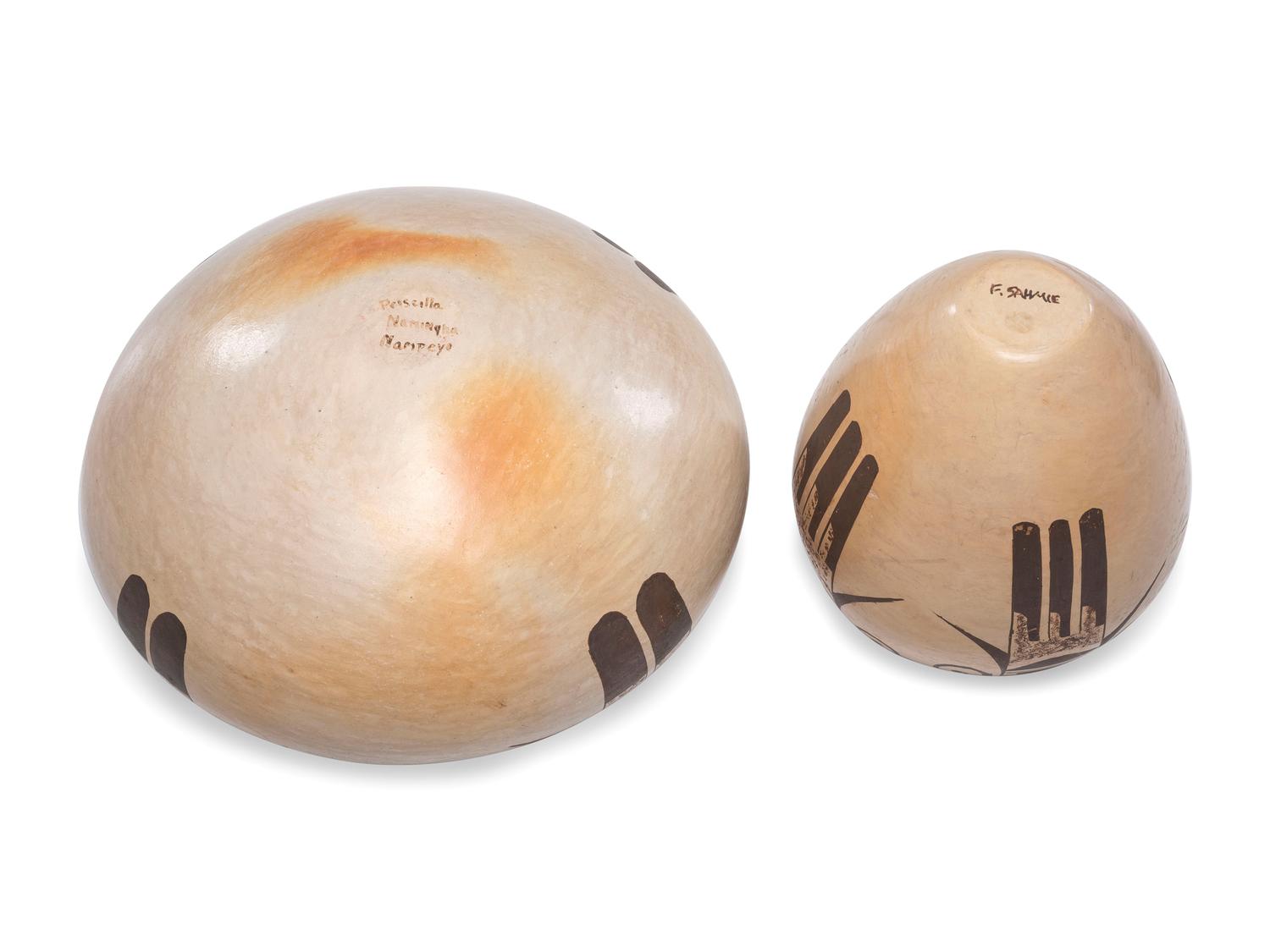 Hopi Pottery, with Eagle Tail Pattern