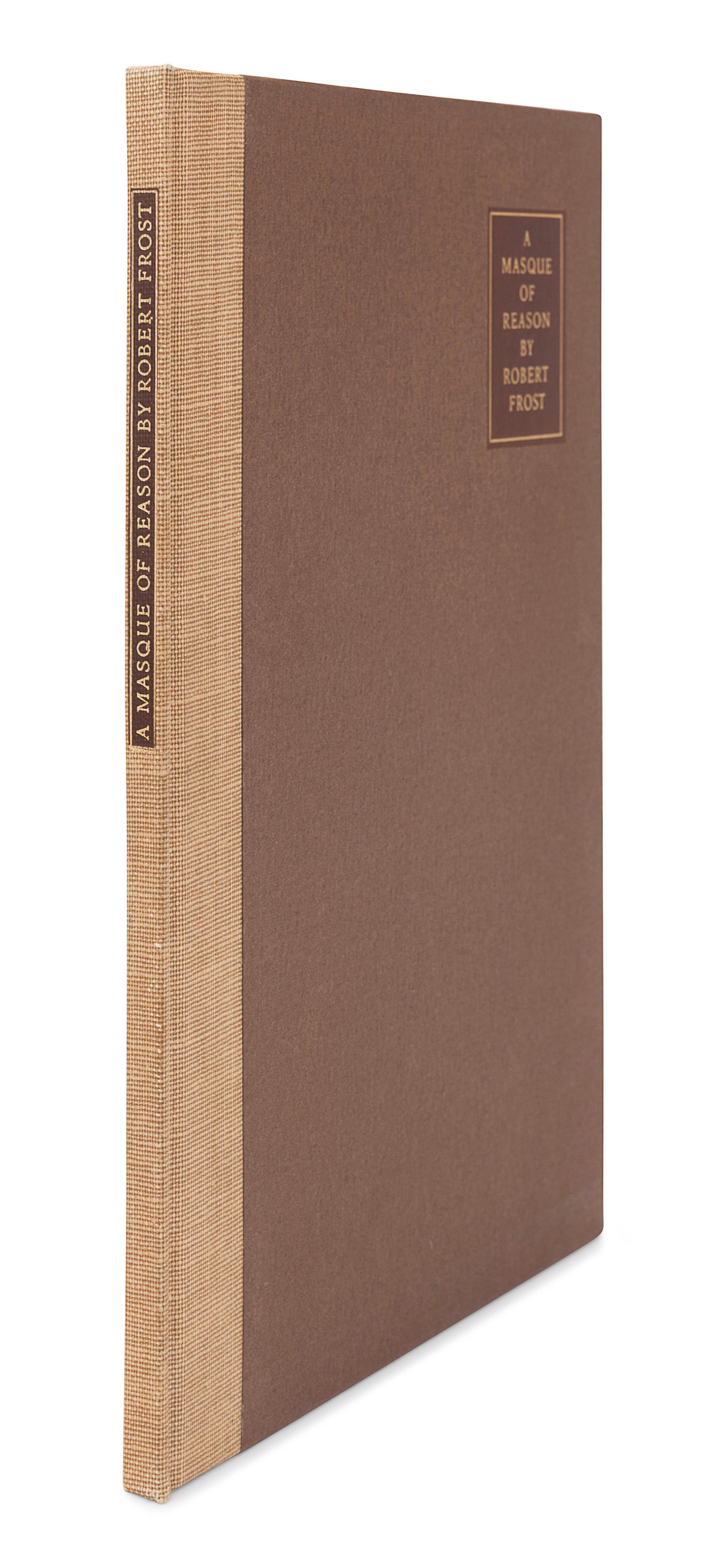 FROST, Robert (1874-1963). A group of 7 signed limited editions, comprising: