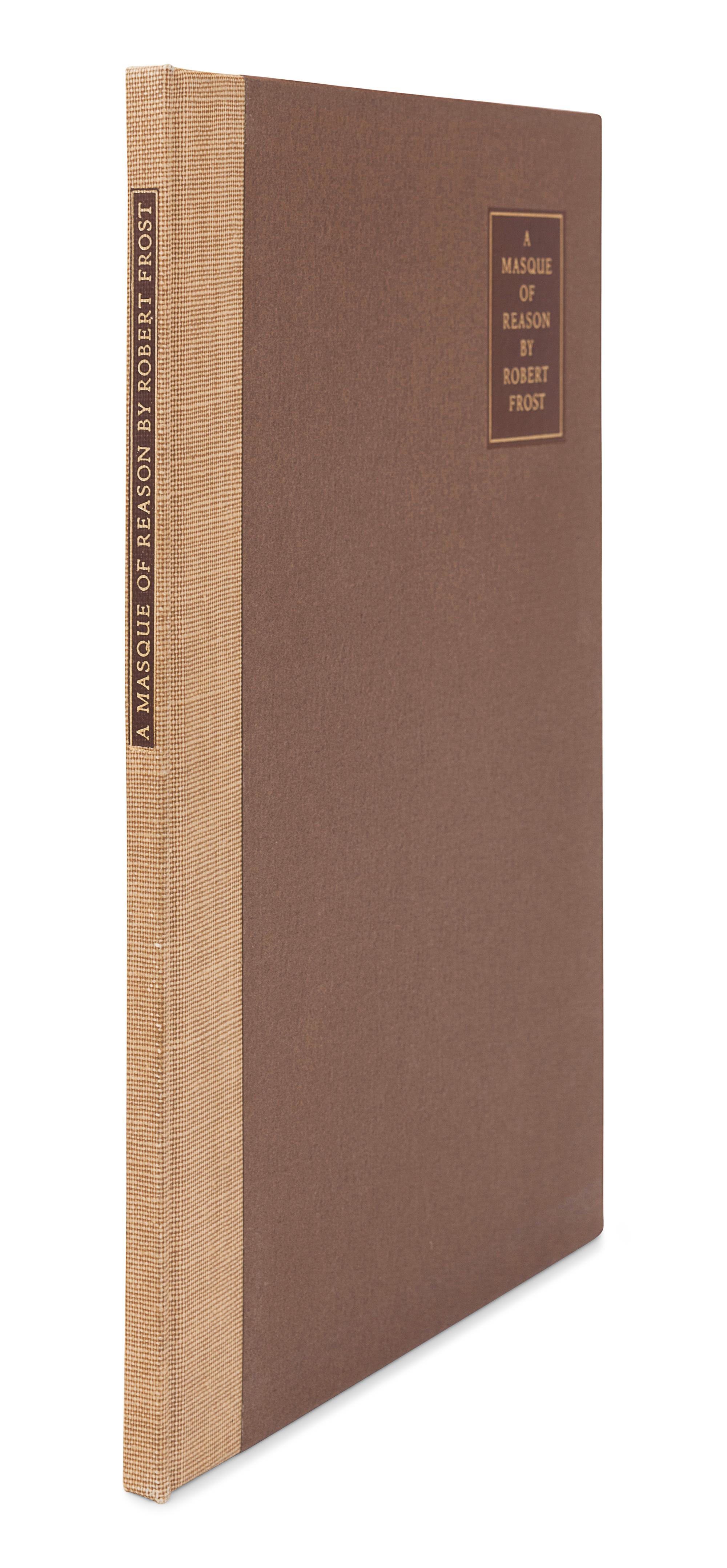 FROST, Robert (1874-1963). A group of 7 signed limited editions, comprising: