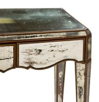 An Art Deco Mirror-Veneered Dressing Table