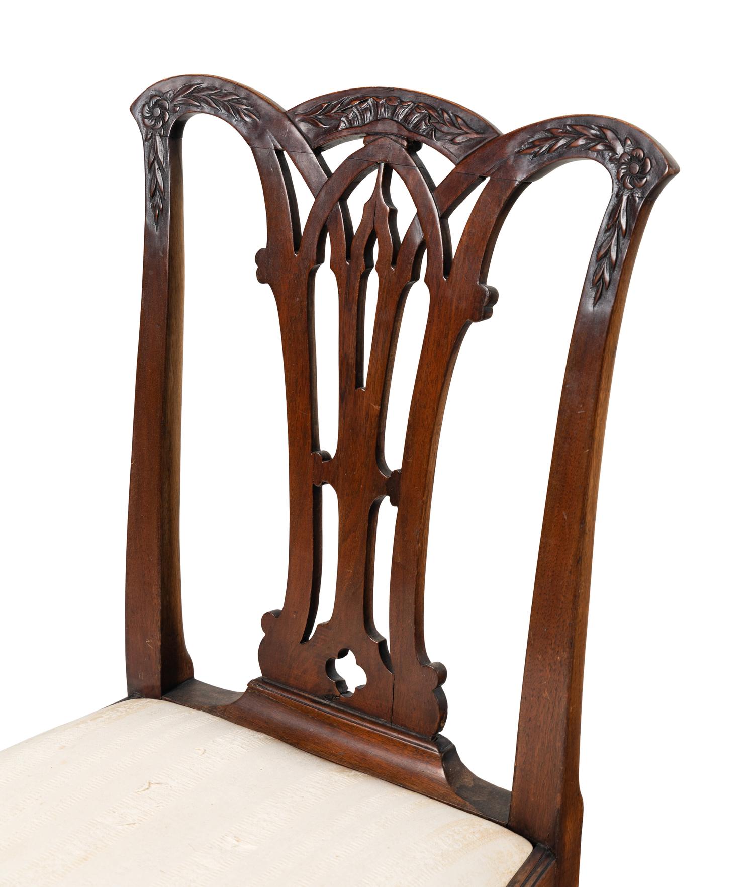 A Pair of George III Side Chairs