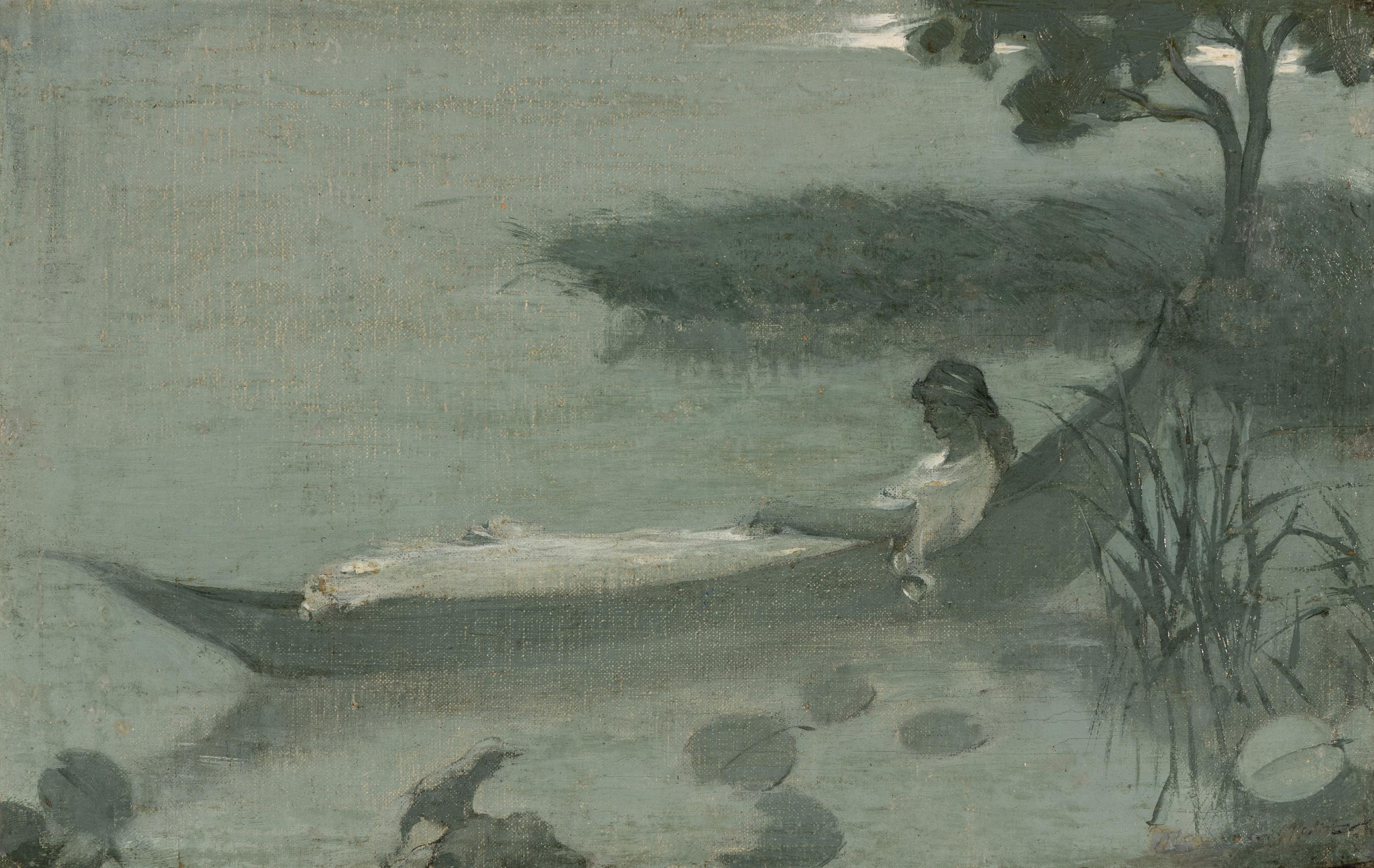 Maurice Stern (American, 1878–1957) — The Lady of Shalott , 1899