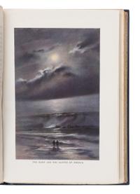 [TRAVEL & EXPLORATION]. [SCOTT, Robert Falcon (1868-1912)]. Scott's Last Expedition: In Two Volumes: Vol. I. Being the Journals of Captain R. F. Scott, R.N., C.V.O. Vol. II. Being the Reports of the Journeys & the Scientific Work Undertaken by Dr. E. A Wilson and Surviving Members of the Expedition . London: Smith, Elder, & Co., 1913.