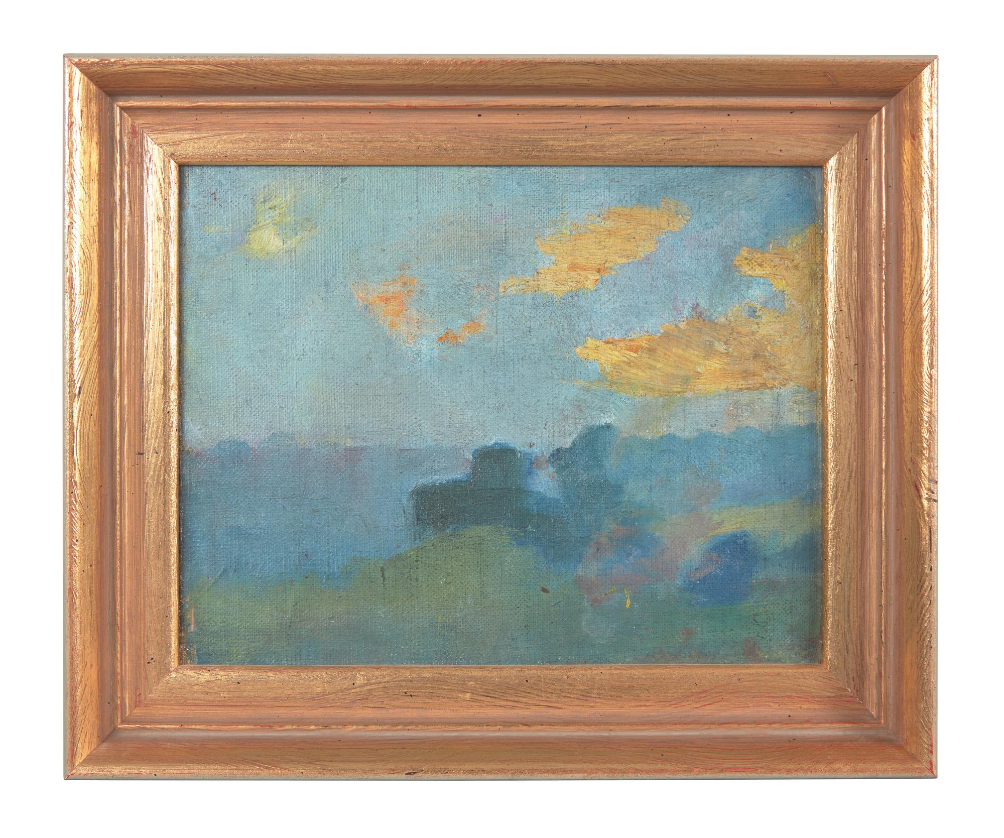 Landscape with Blue Sky
