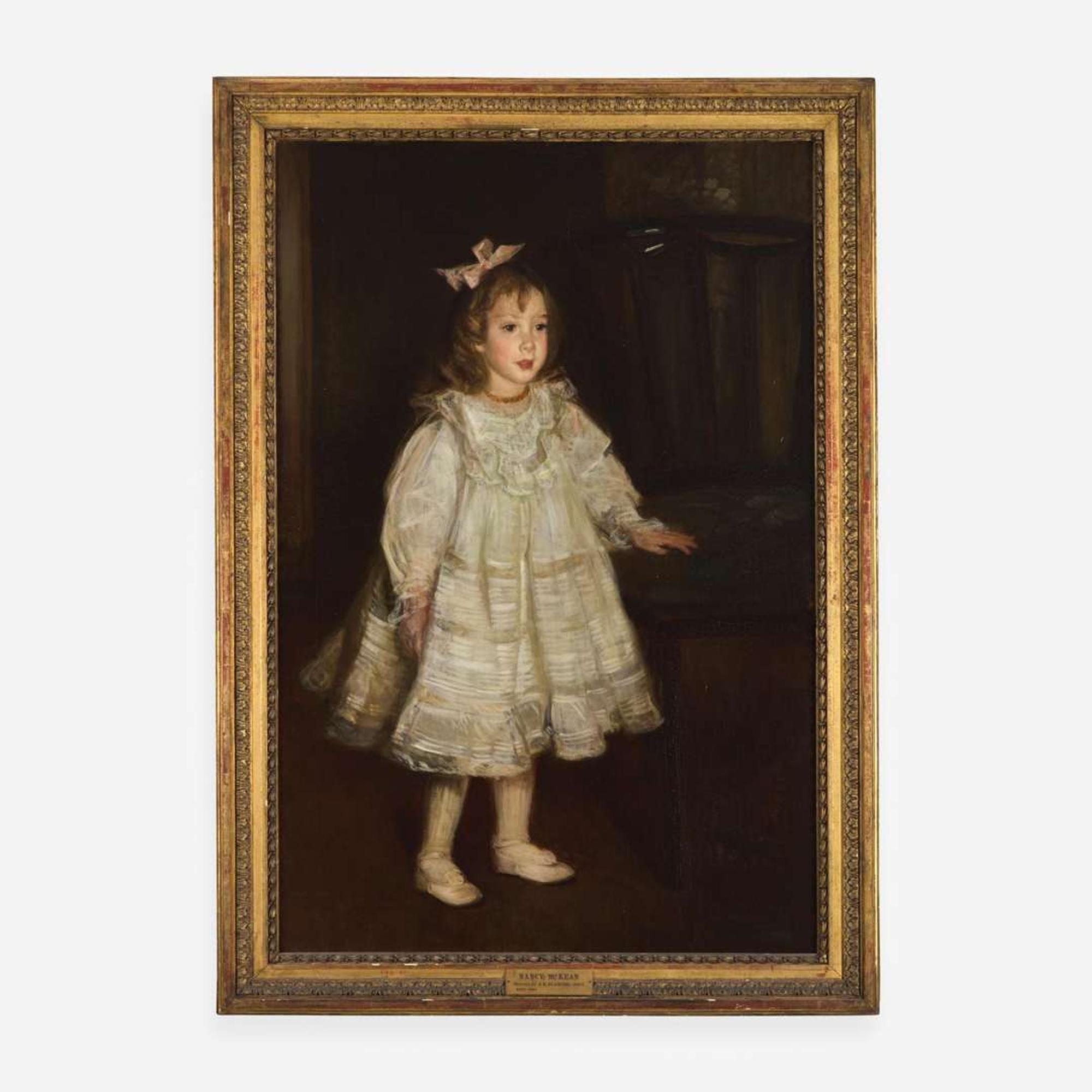 Jacques-Émile Blanche (French, 1861–1942) Portrait of Nancy McKean, Full-Length