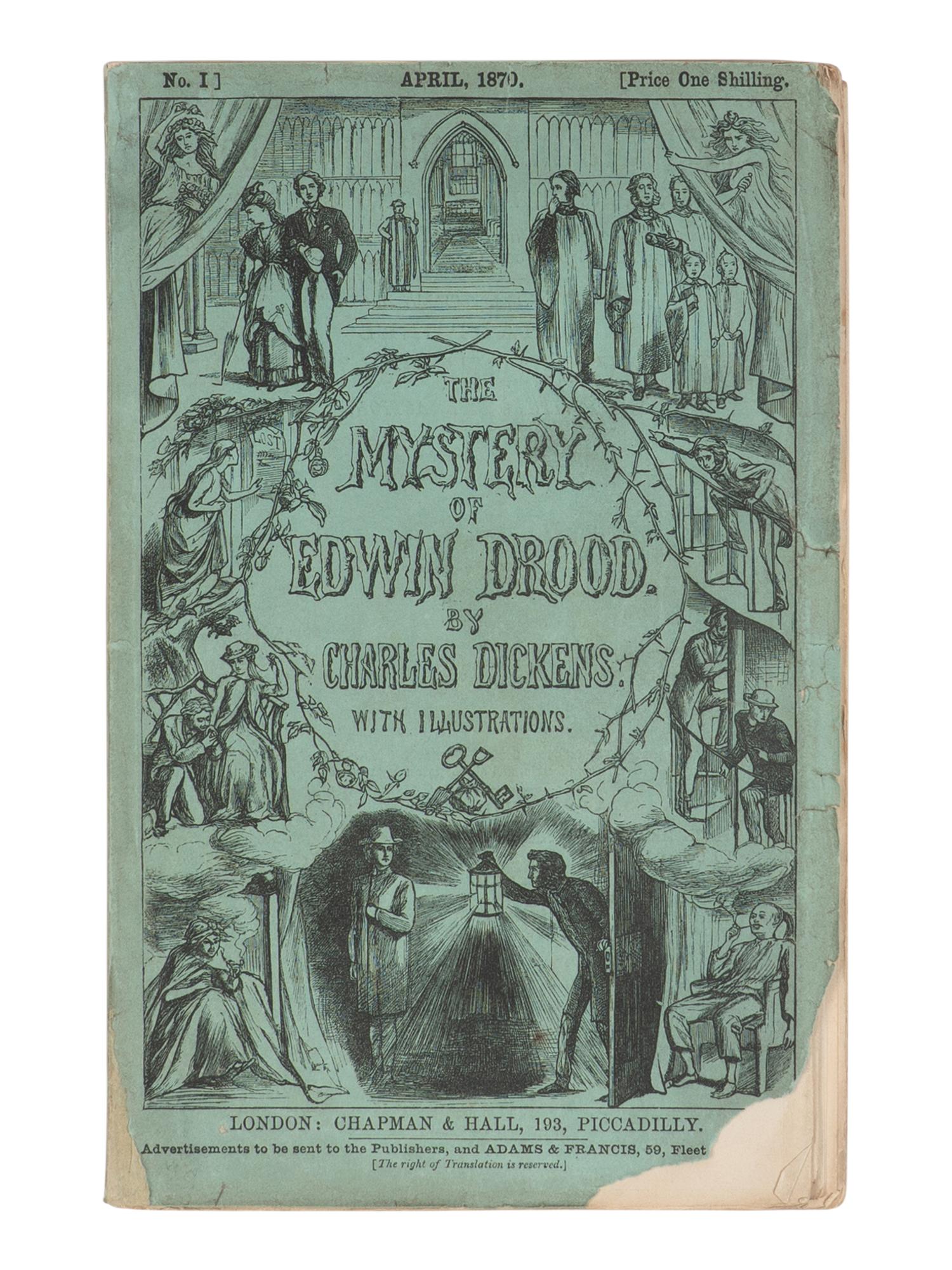 Dickens, Charles (1812-1870). A group of 5 first editions, in original monthly parts, comprising: