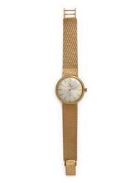 JULES JURGENSEN, 14K YELLOW GOLD WRISTWATCH