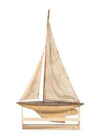 An American Painted Pond Boat