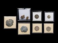 [SPAINISH EMPIRE] A Collection of Nine Silver Coins