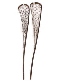 Haudenosaunee Lacrosse Sticks, Pair