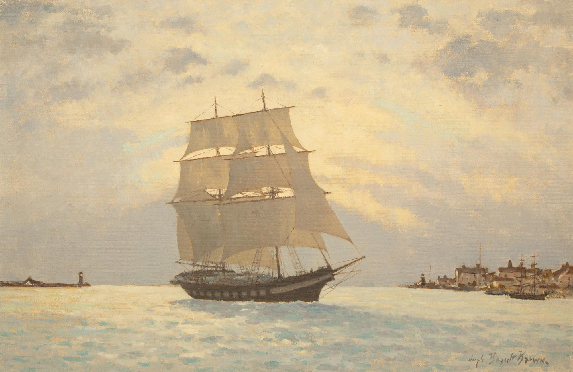 Entering Port Early Evening