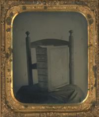 [Tintype] Holy Bible Still Life, Neff's Patent Plate