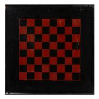 Four Paint Decorated Game Boards