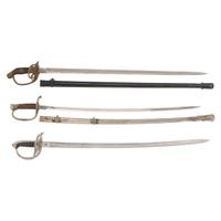 Lot of 3 European Swords