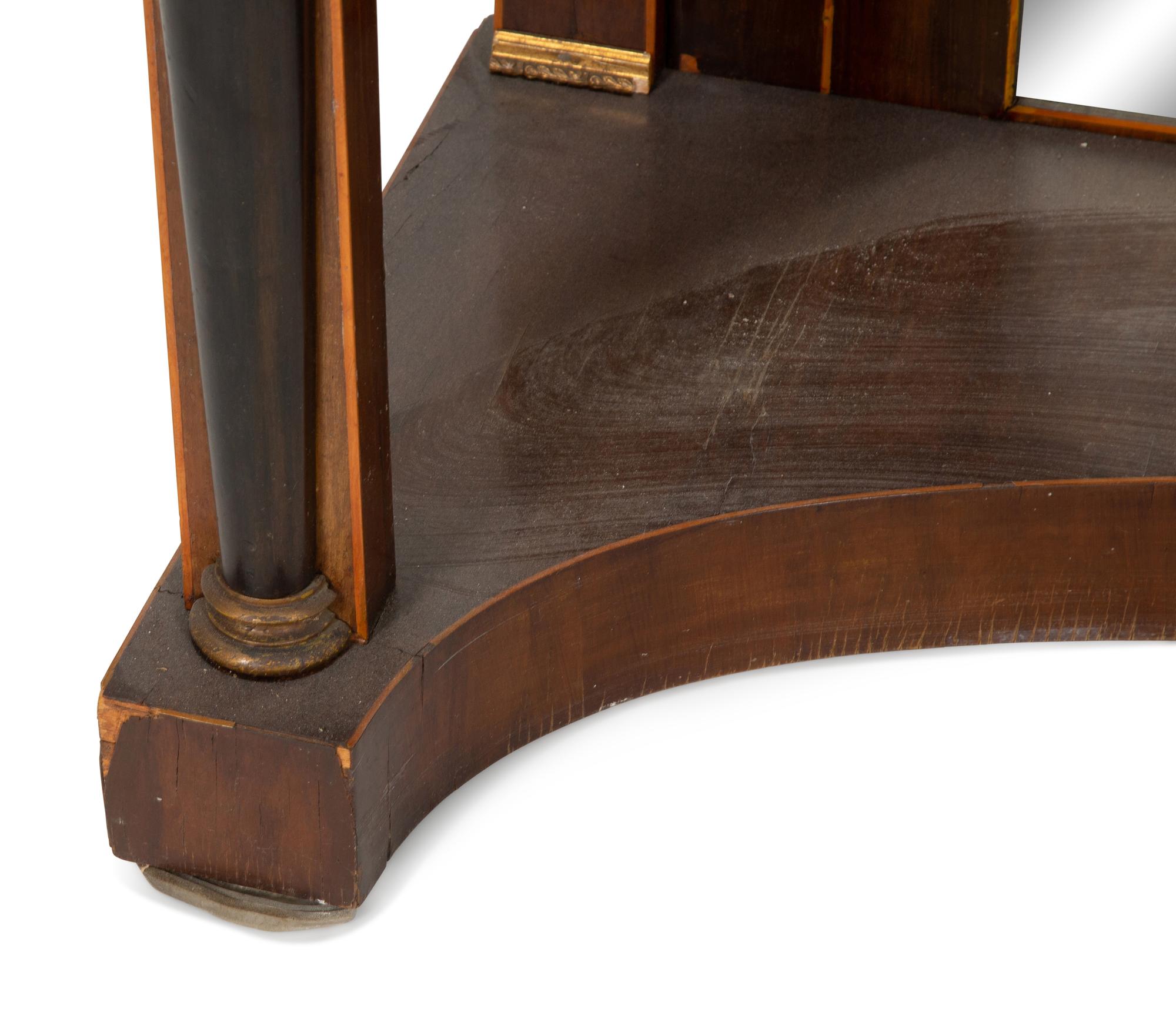 An American Empire Style Marble-Top Pier Table — 19th Century