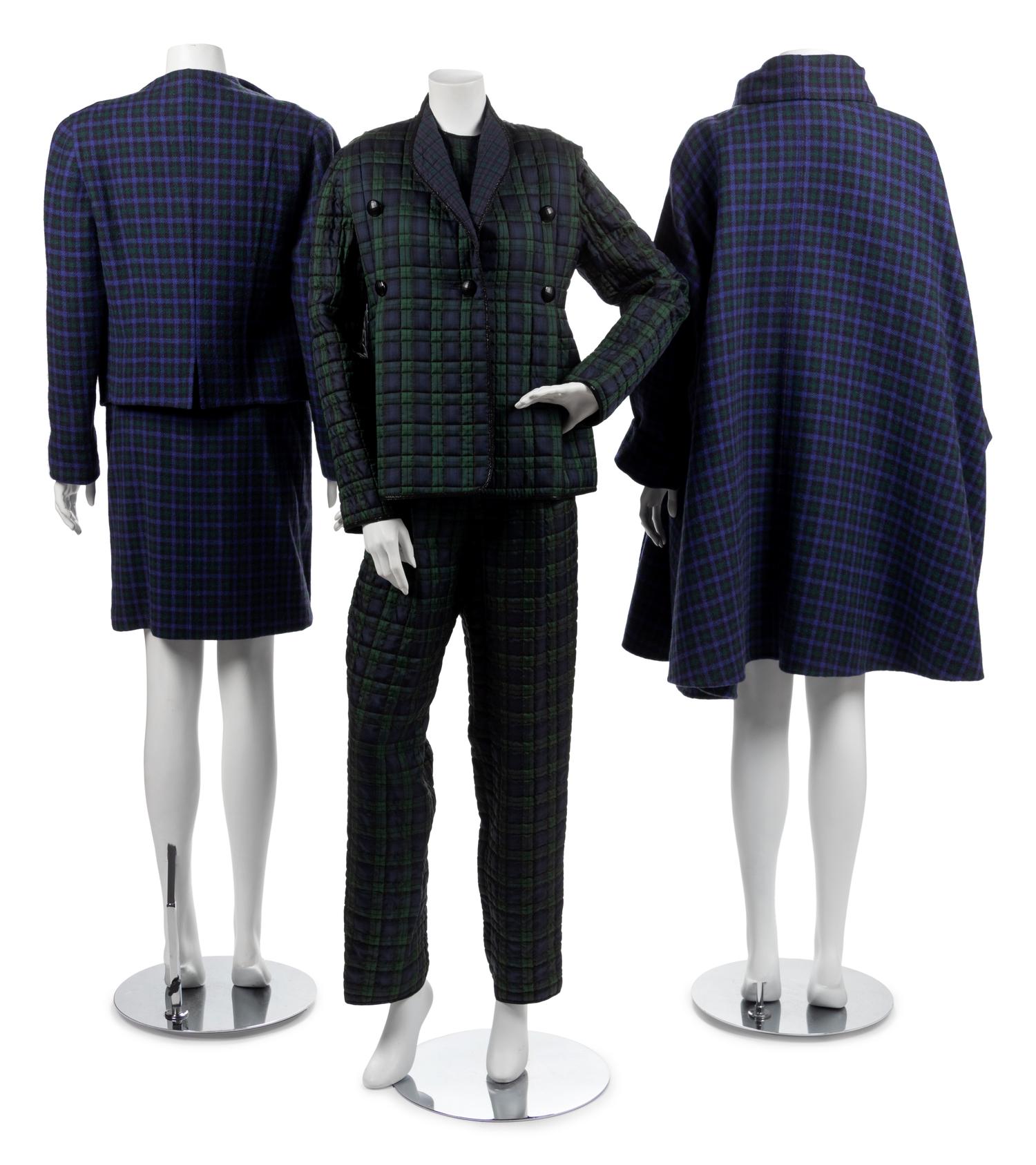 Three Geoffrey Beene Ensembles, 1980s