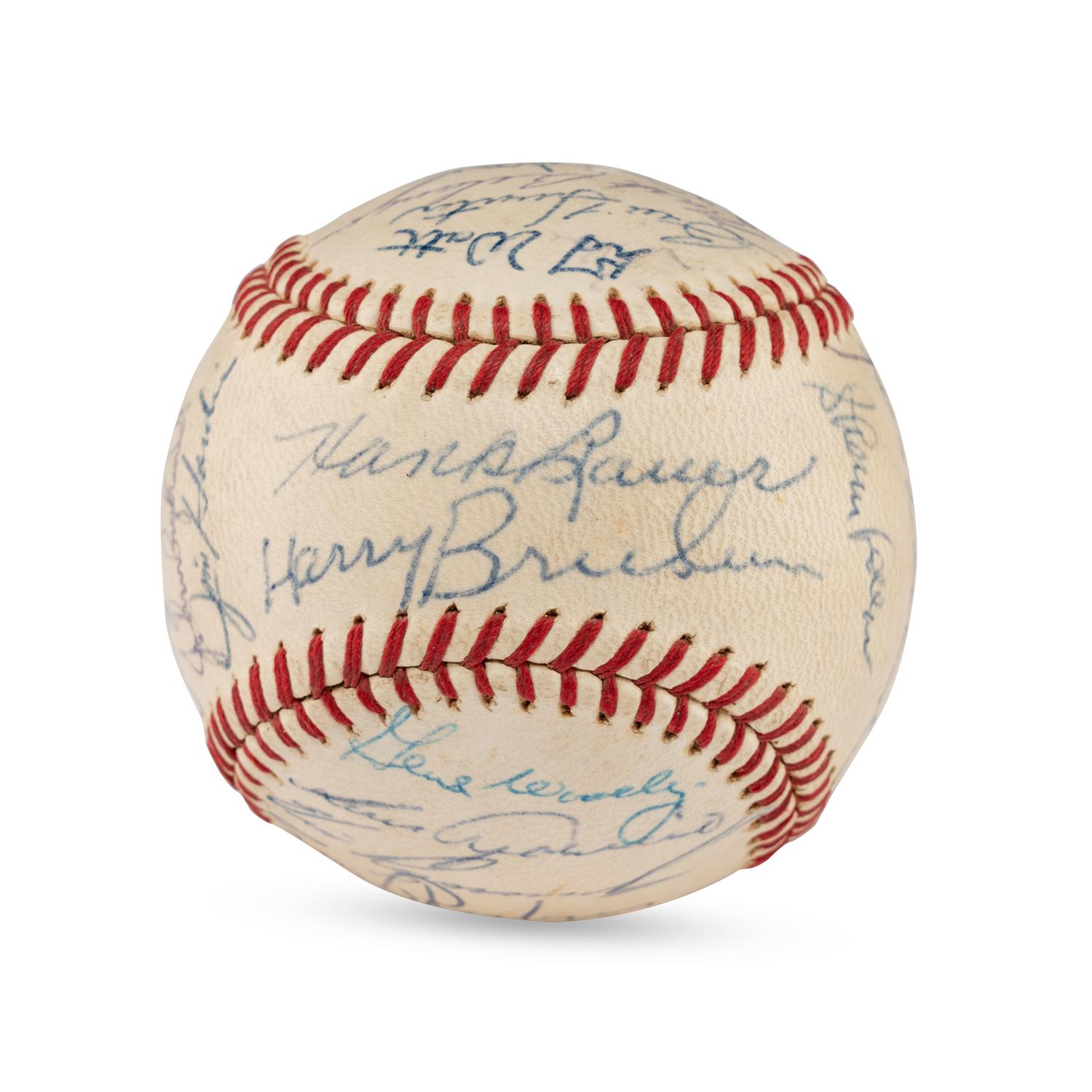 A 1967 Baltimore Orioles Team Signed Autograph Baseball (Beckett Authentication Services)