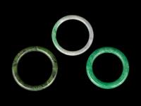 Three Chinese Hardstone Bangles