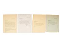 [CIVIL WAR]. Two documents related to rumors of General Grant's drinking to excess.