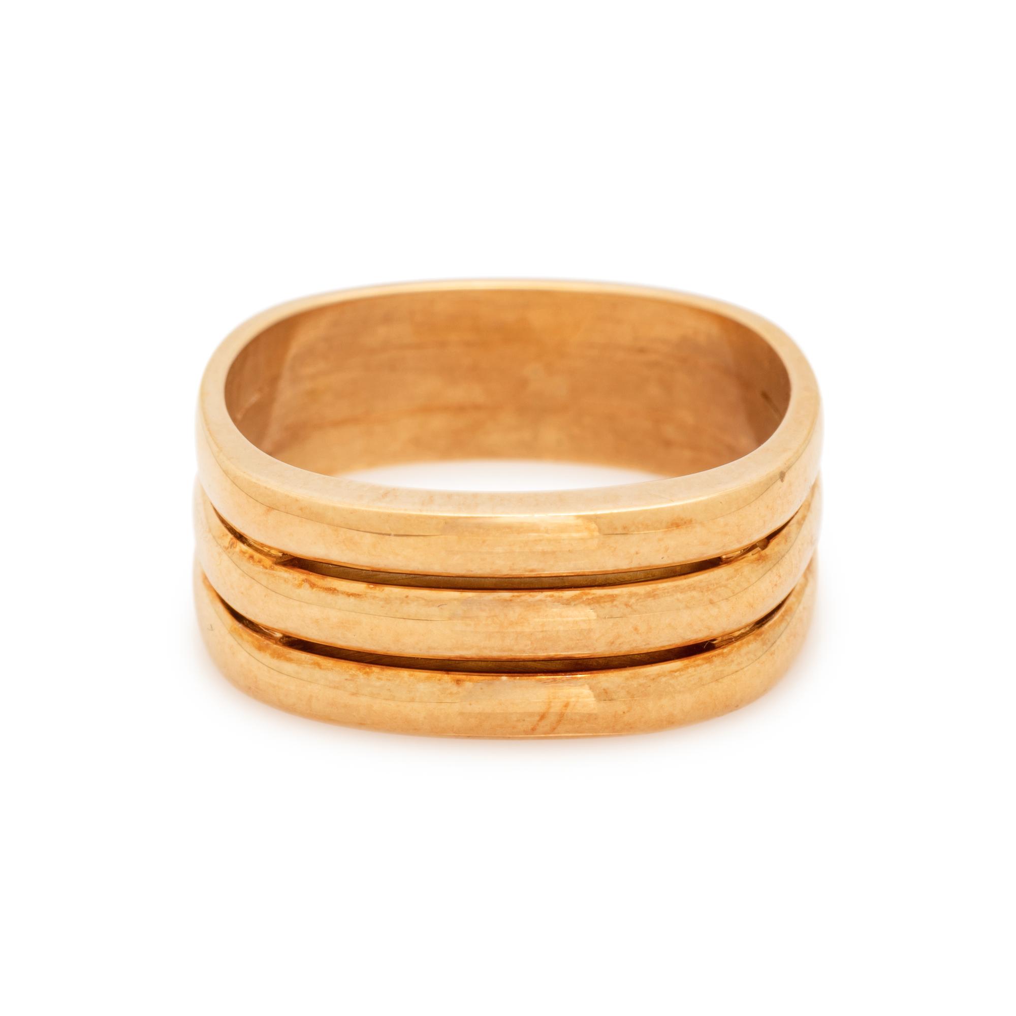 YELLOW GOLD RING