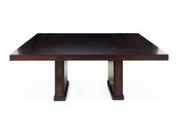 A Lacquered Wood Dining Table