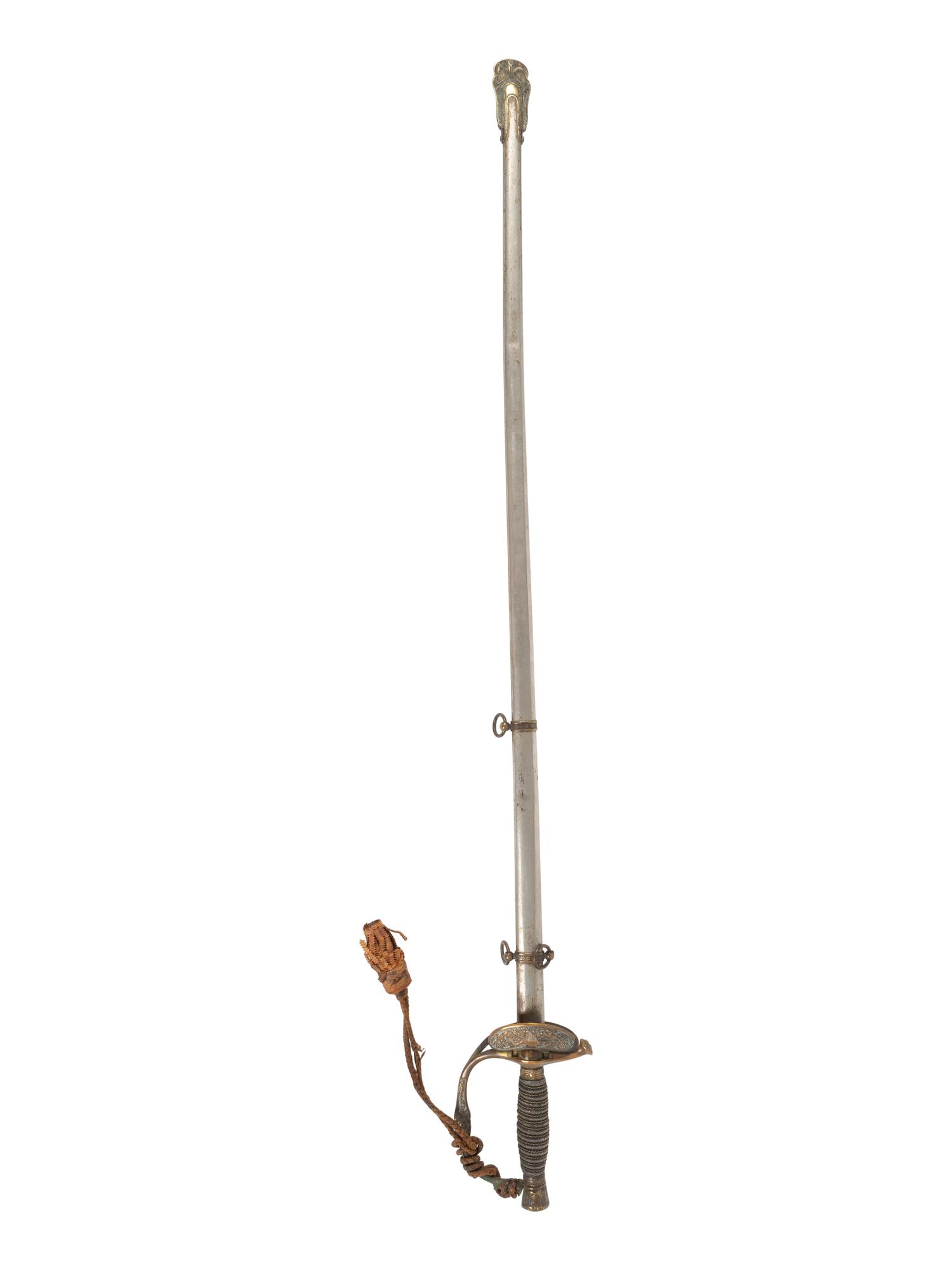 An American Brass and Shagreen Presentation Sword