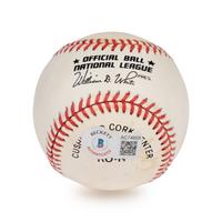 A Sandy Koufax Single Signed Autograph Baseball (Beckett Authentication Services Letter)