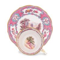 A Spode Polychrome Transferware Part Table Service