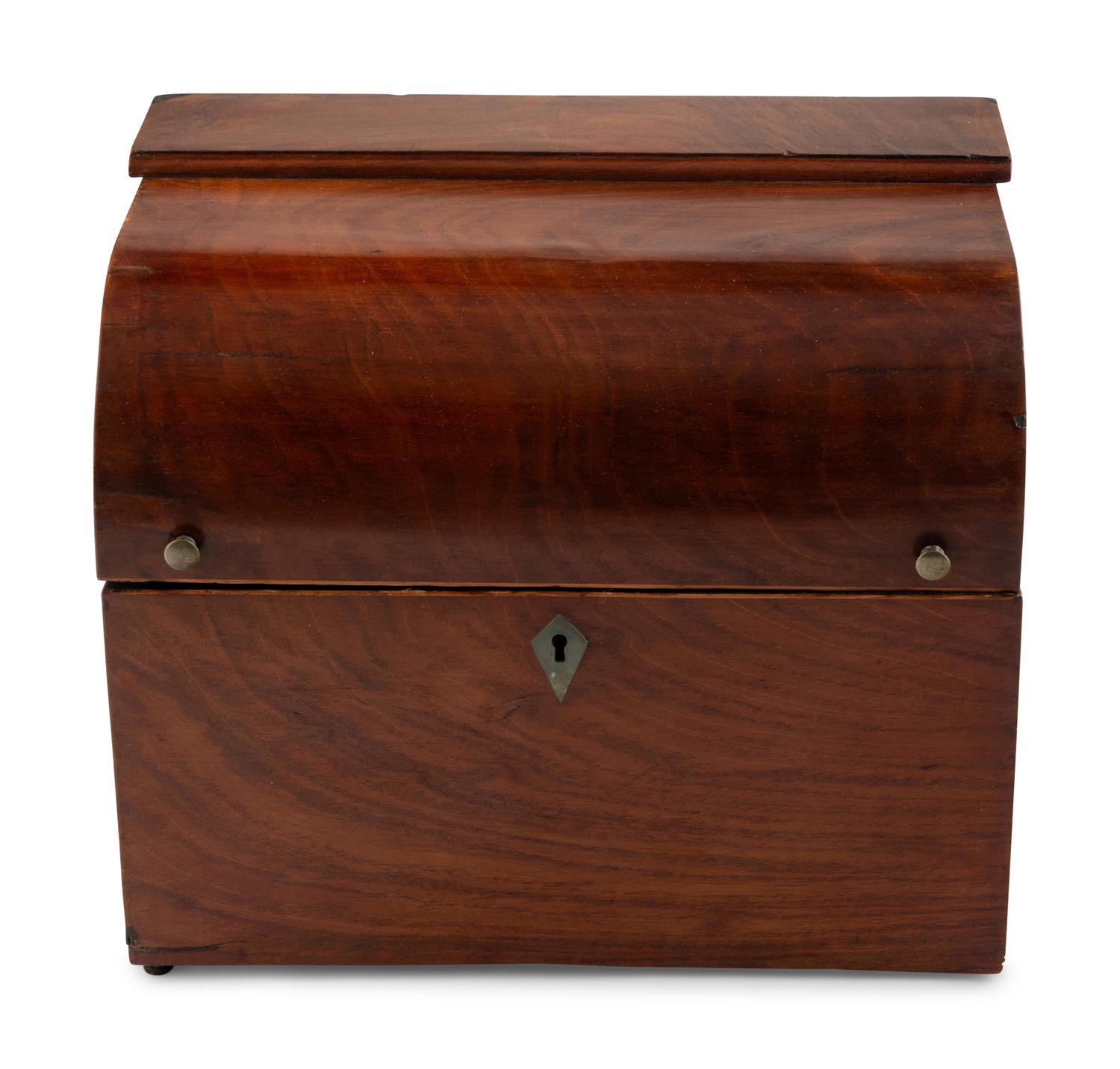 An English Mahogany Decanter Caddy