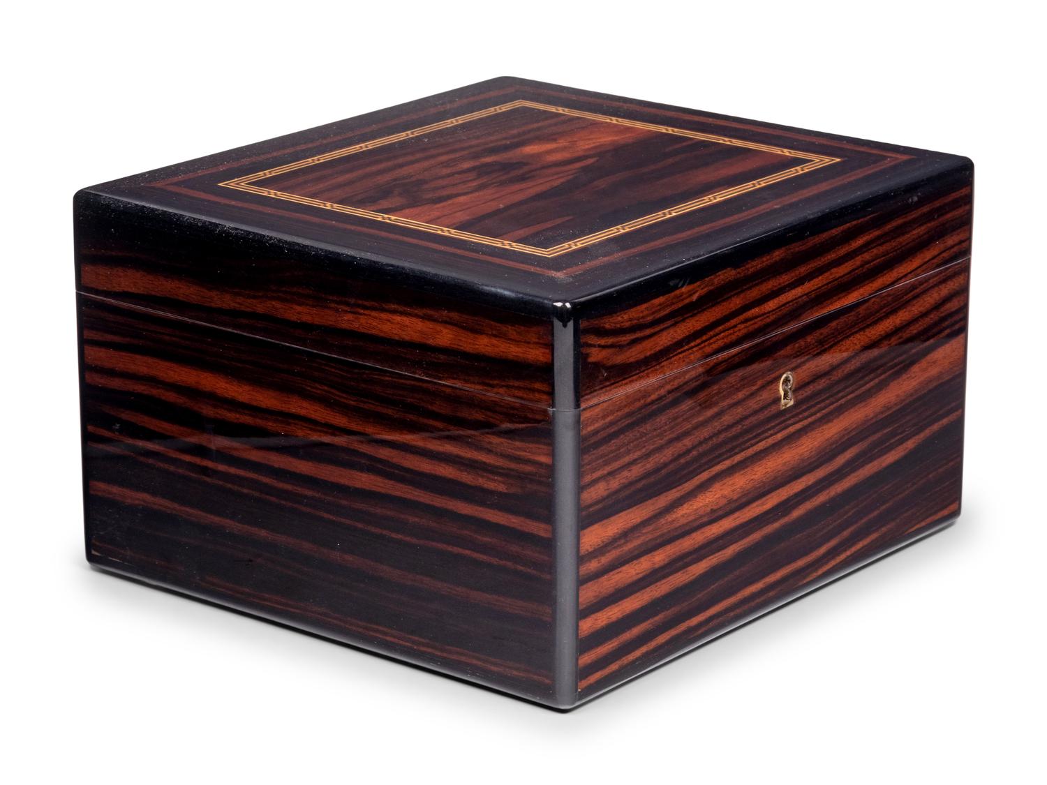 A Regency Style Calamander Box