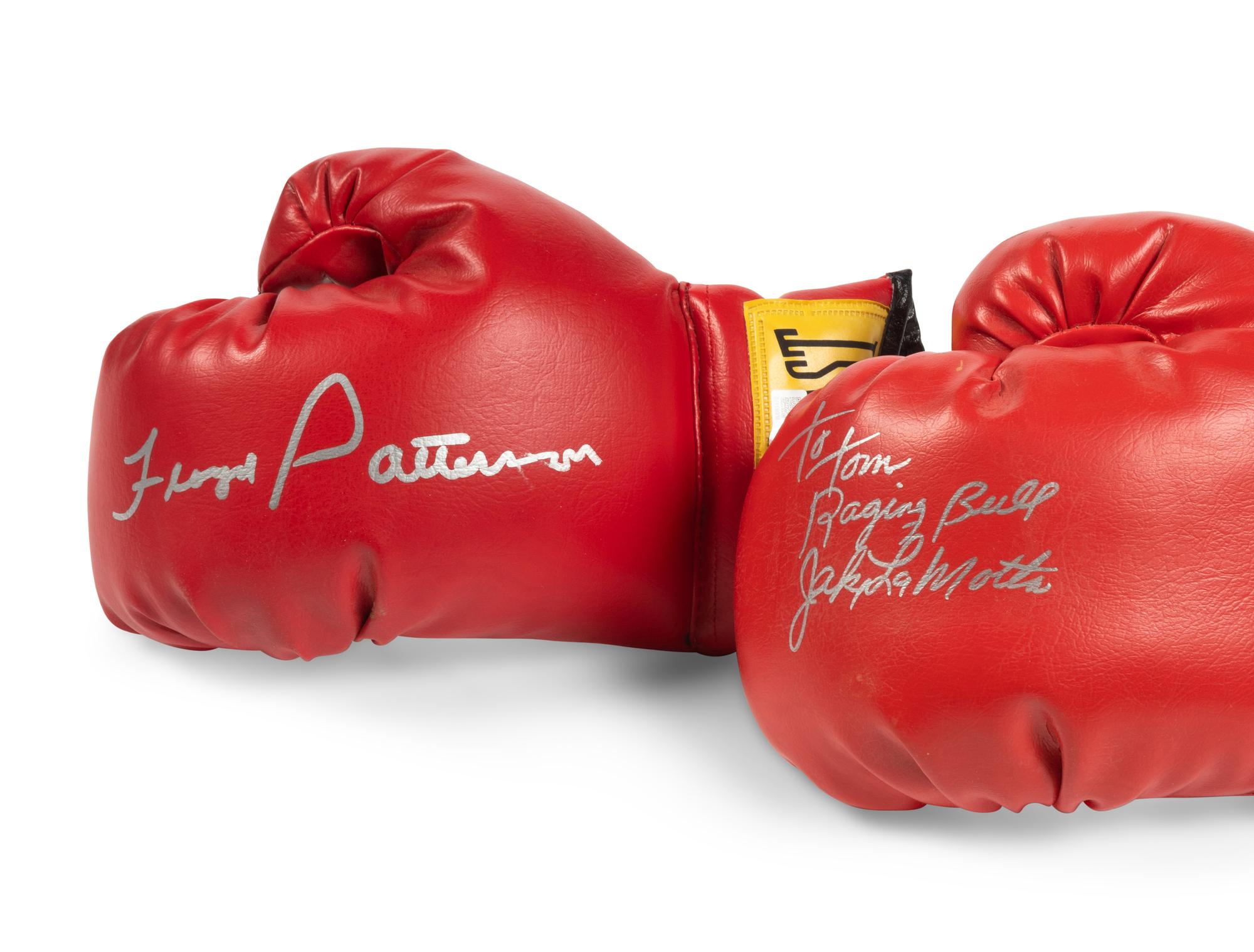 A Group of Signed Autograph Boxing Items (Beckett Authentication Services Holograms)