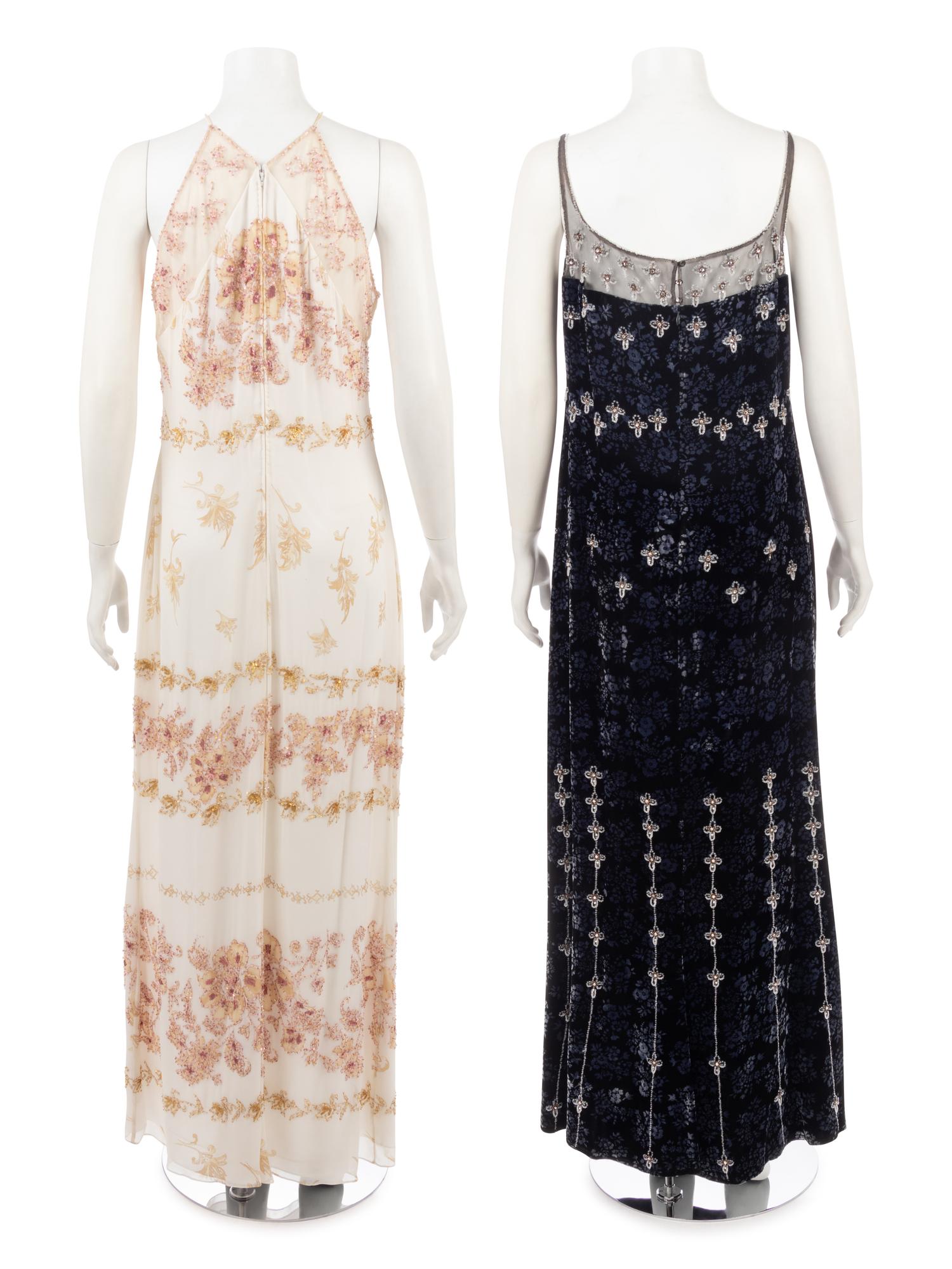 Two Badgley Mischka Dresses