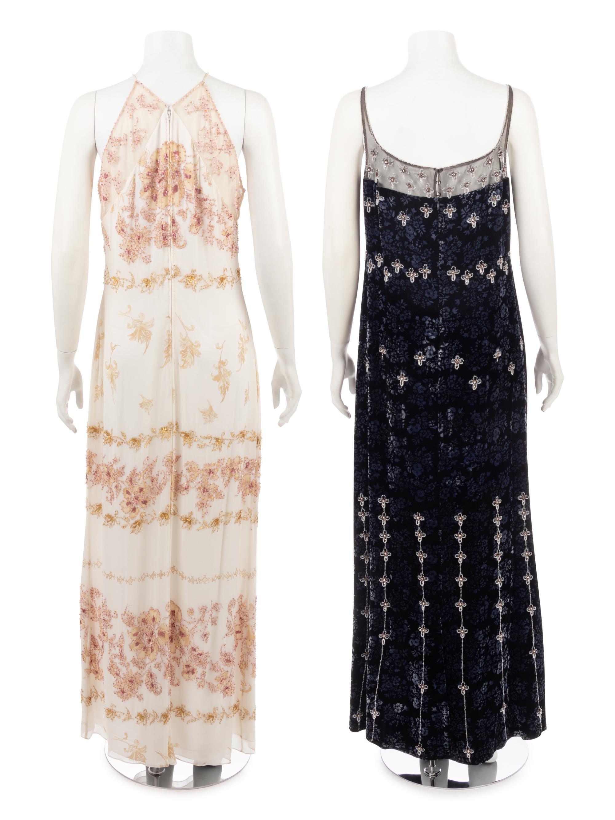 Two Badgley Mischka Dresses
