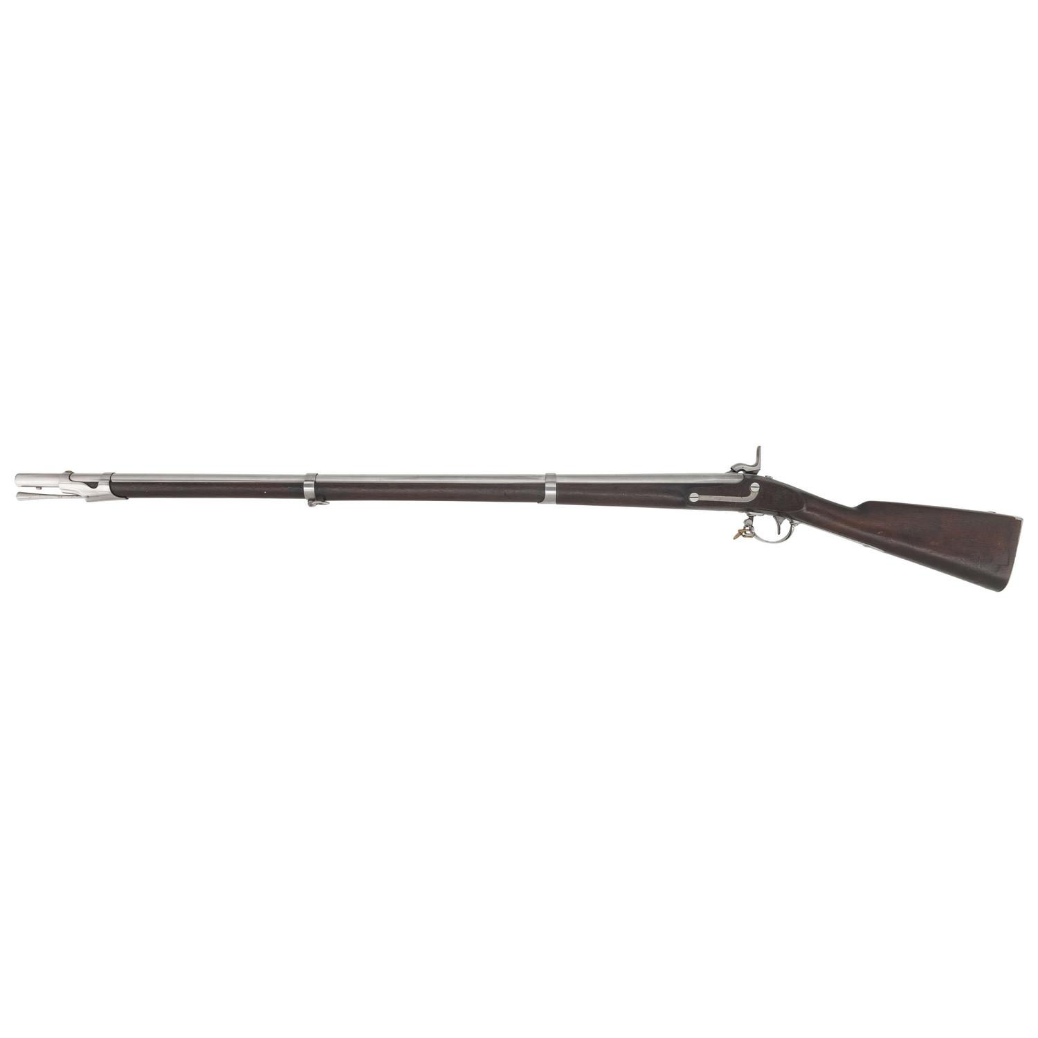 Confederate Cleaned & Repaired "Q" Marked US Springfield Model 1842 Musket