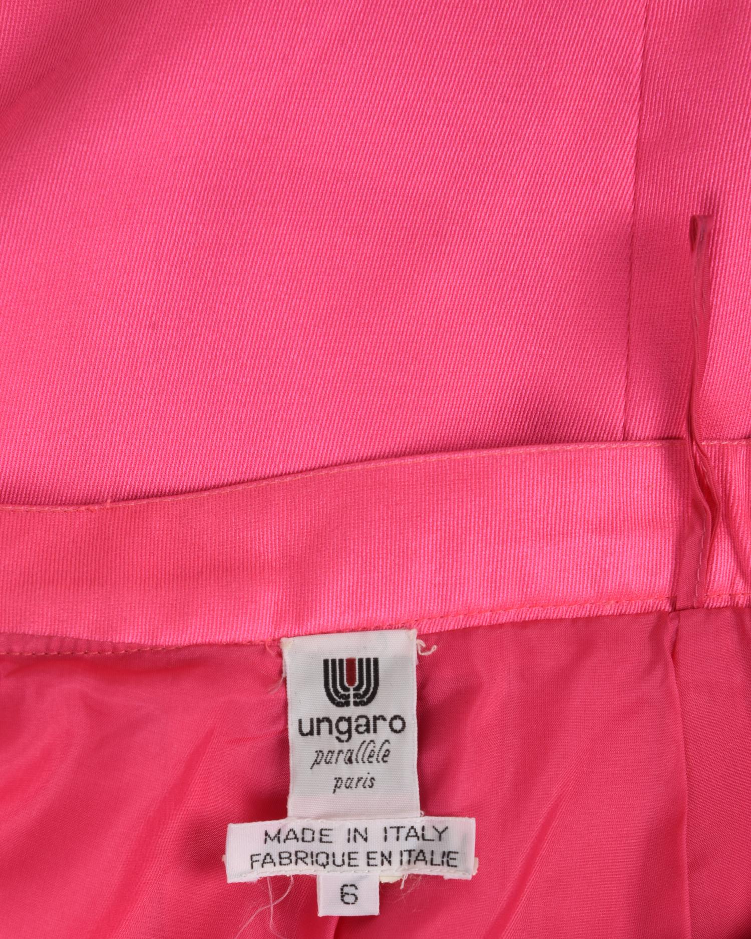 Eleven Designer Items: Five Tops and Five Skirts by Emanuel Ungaro and One Christian Lacroix Top, 1980s-90s