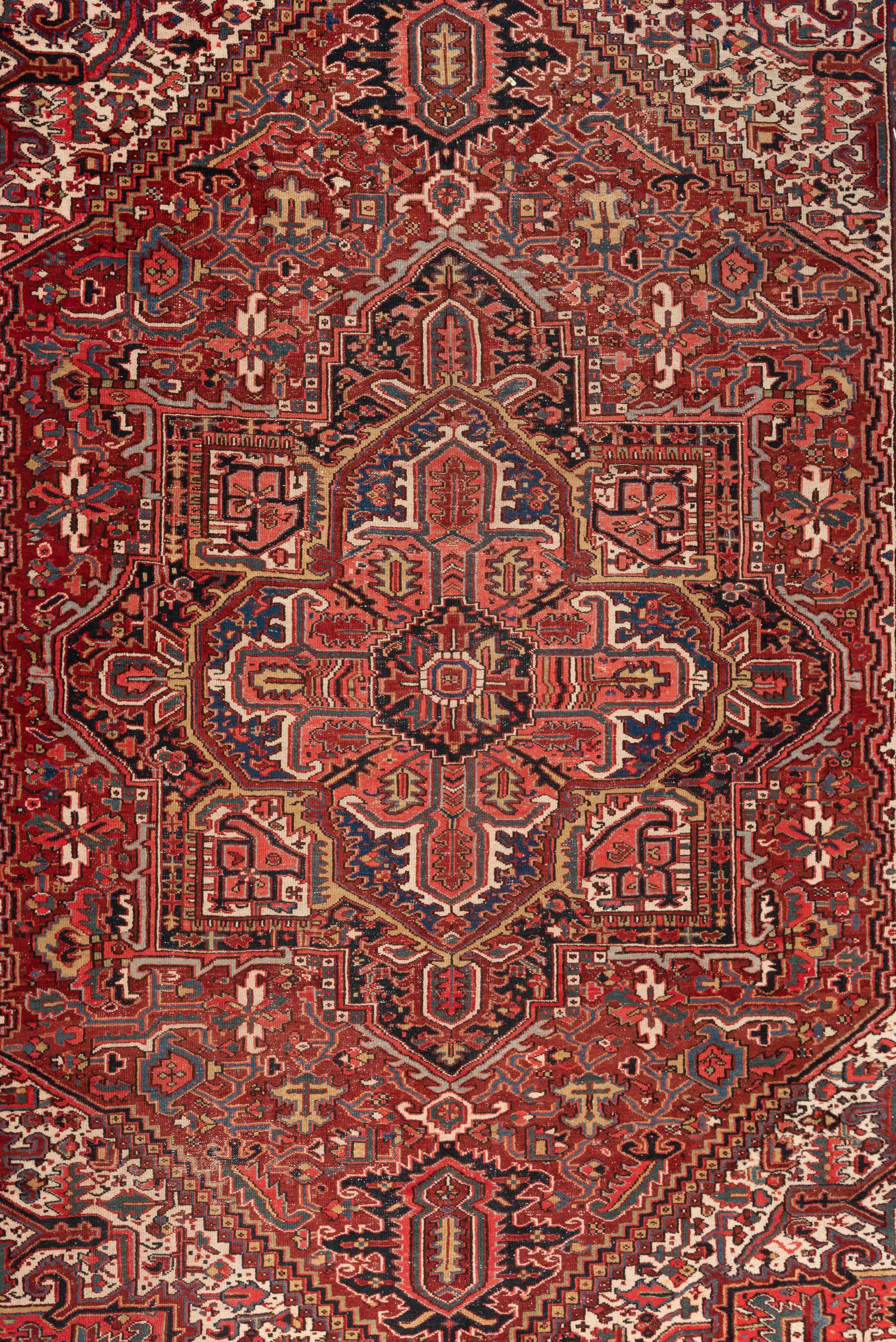 A Heriz Wool Rug